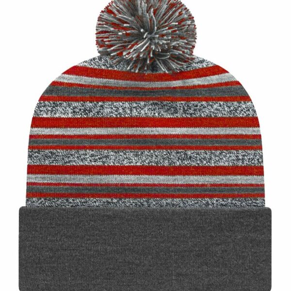 USA-Made Striped Beanie Thumbnail